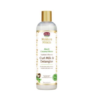 African Pride Aloe & Coconut Water Curl Milk & Detangler
