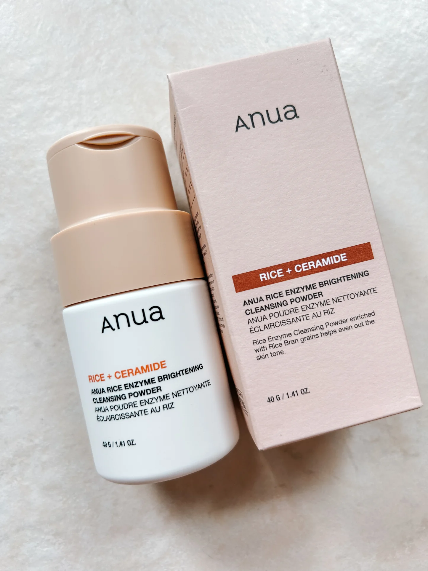 Anua Rice + Ceramide Rice Enzyme Brightening Powder