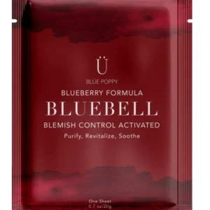 Blue Poppy Bluebell Sheet Mask