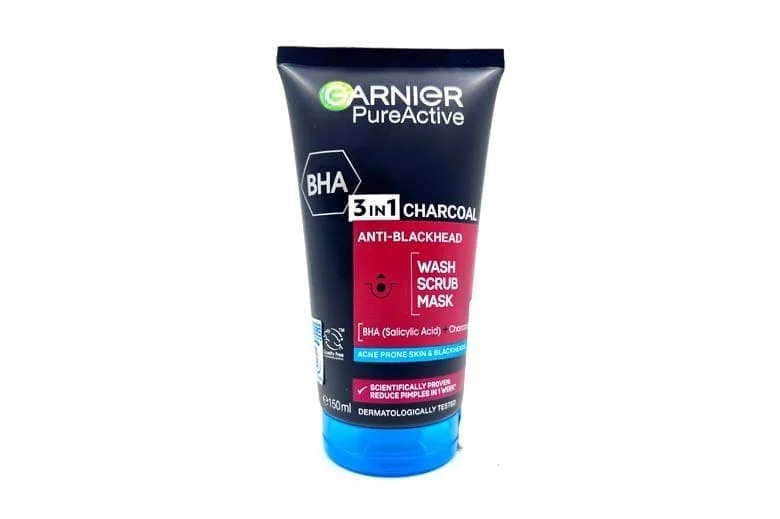 Garnier 3 In 1 Charcoal Anti-Blackhead Cleanser