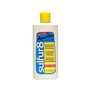 Sulphur8 Aqua Blue Medicated Dandruff Shampoo