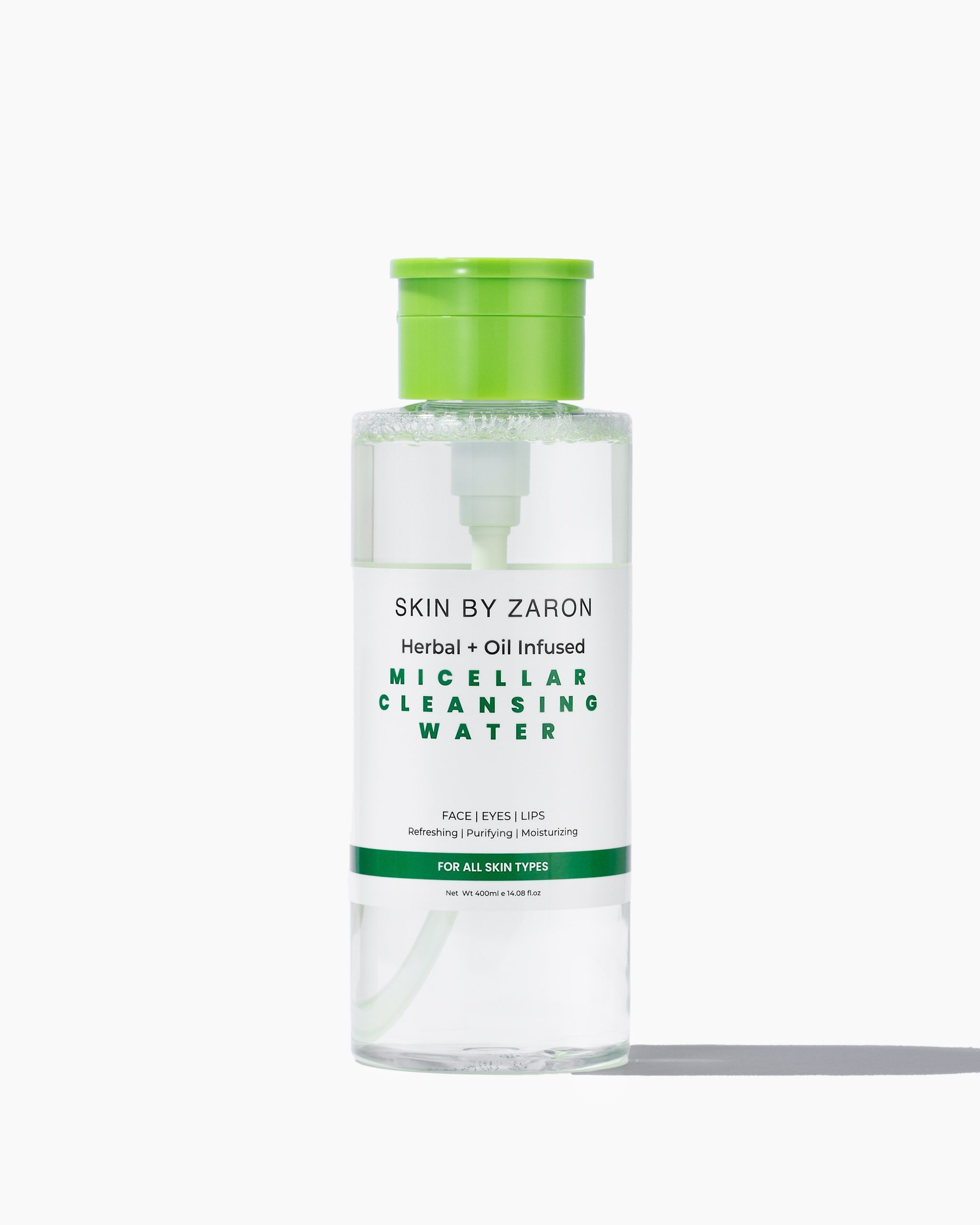 Zaron Herbal + Oil Micellar Cleansing Water
