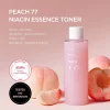 Anua Peach 77 + niacin essence toner