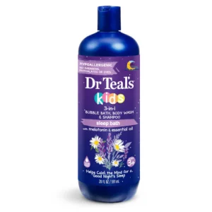 Dr Teal's Sleep bath kids wash
