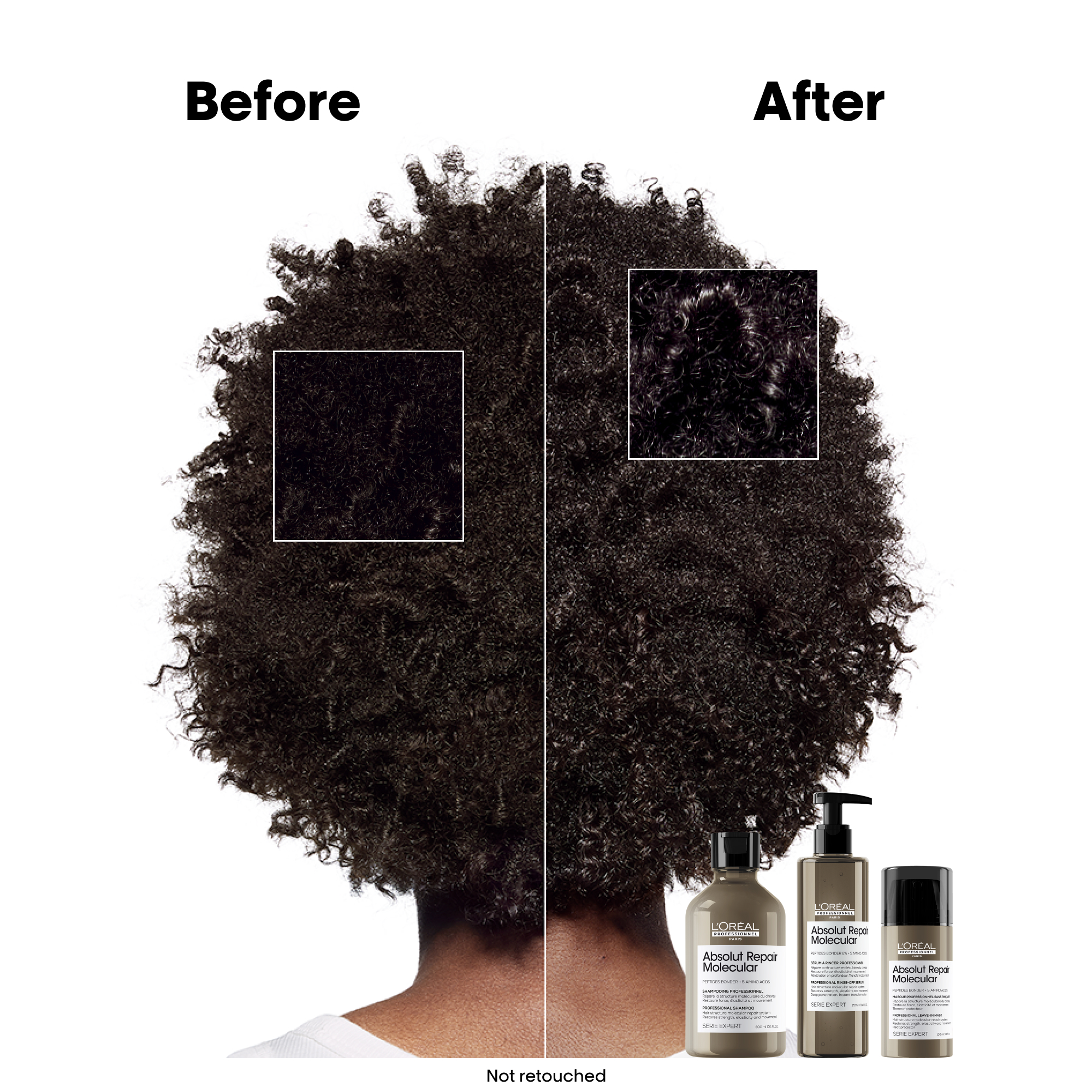 L’Oréal Professionnel Absolut Repair Molecular Sulphate-free Shampoo - Image 3
