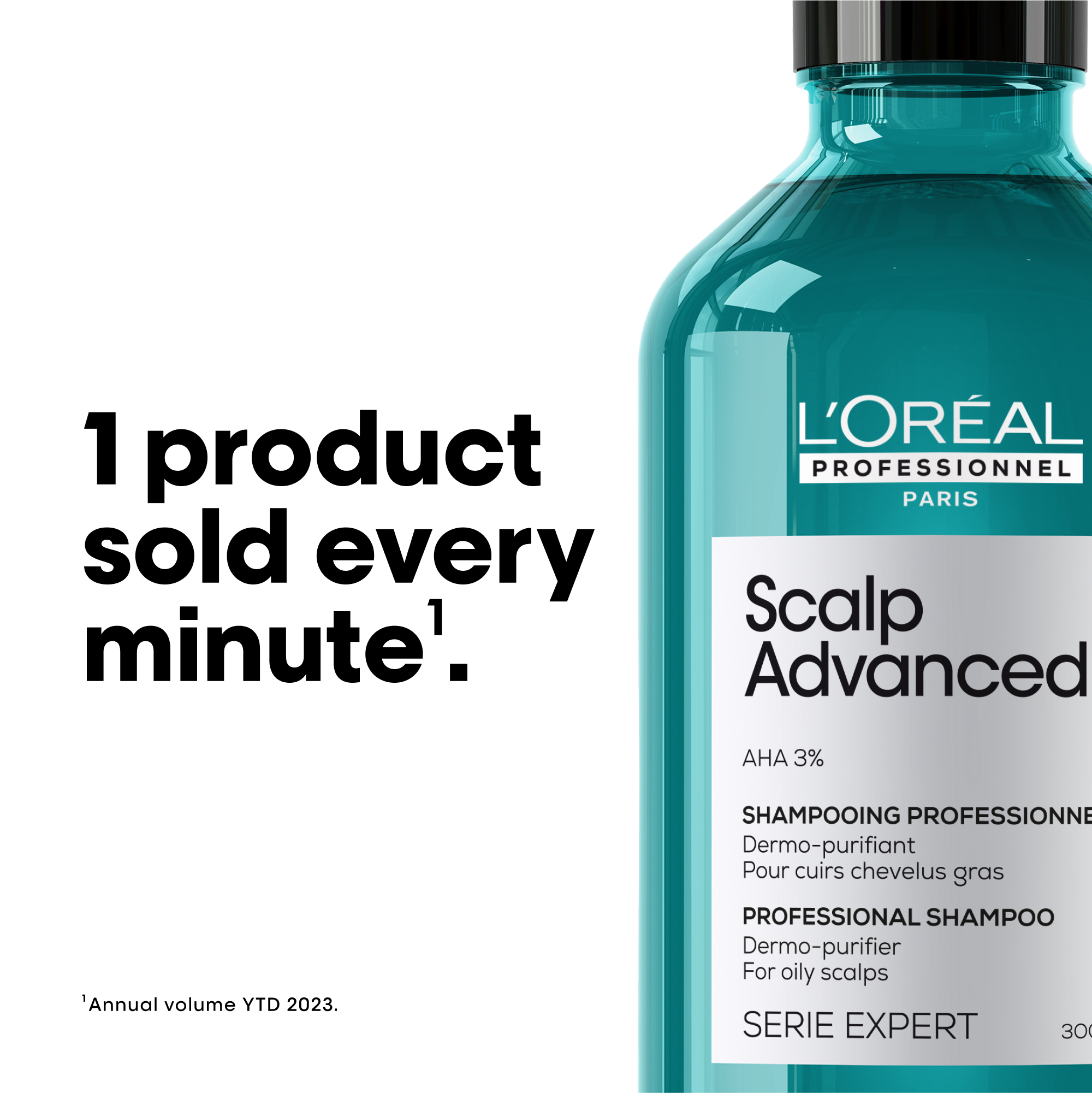 L’Oréal Professionnel Scalp Advanced Anti-Oiliness Dermo-Purifier Shampoo - Image 6