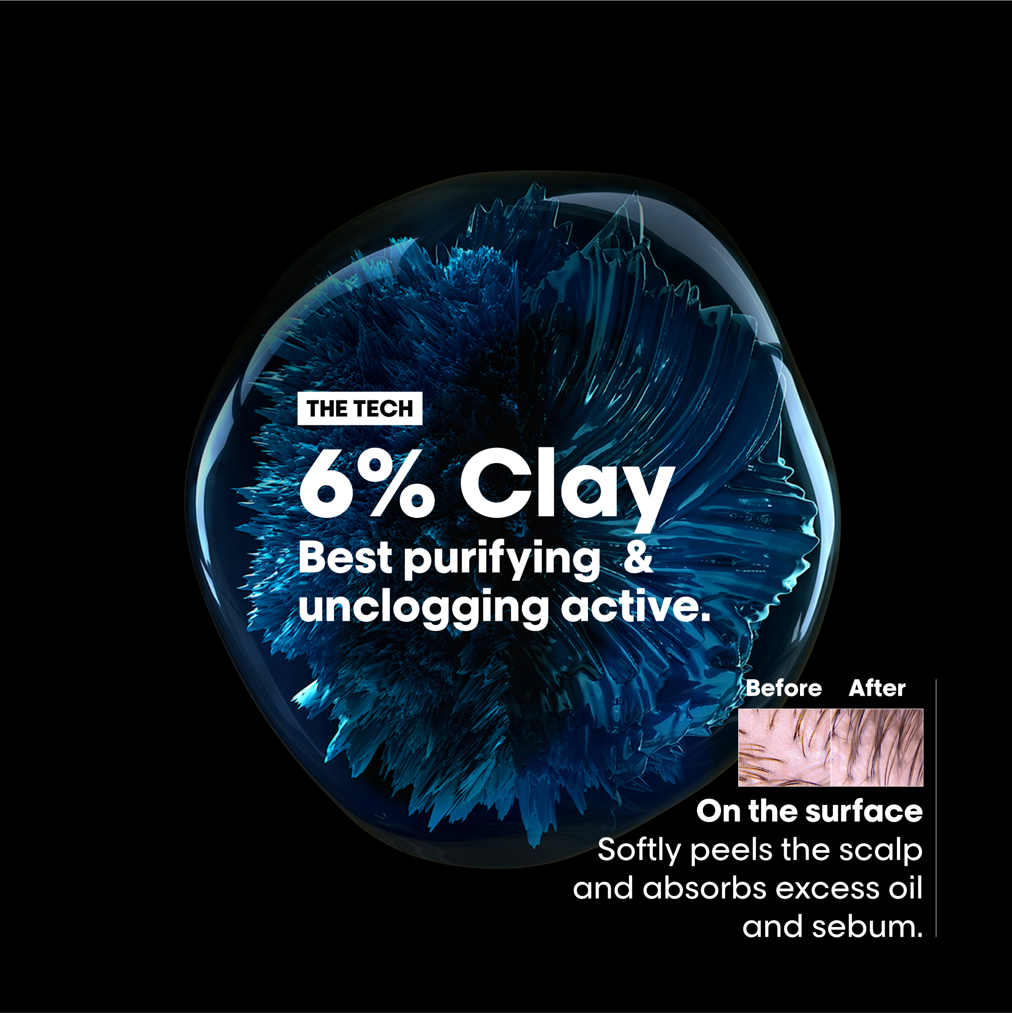 L’Oréal Professionnel Scalp Advanced Anti-Oiliness Dermo-Purifier Shampoo - Image 5