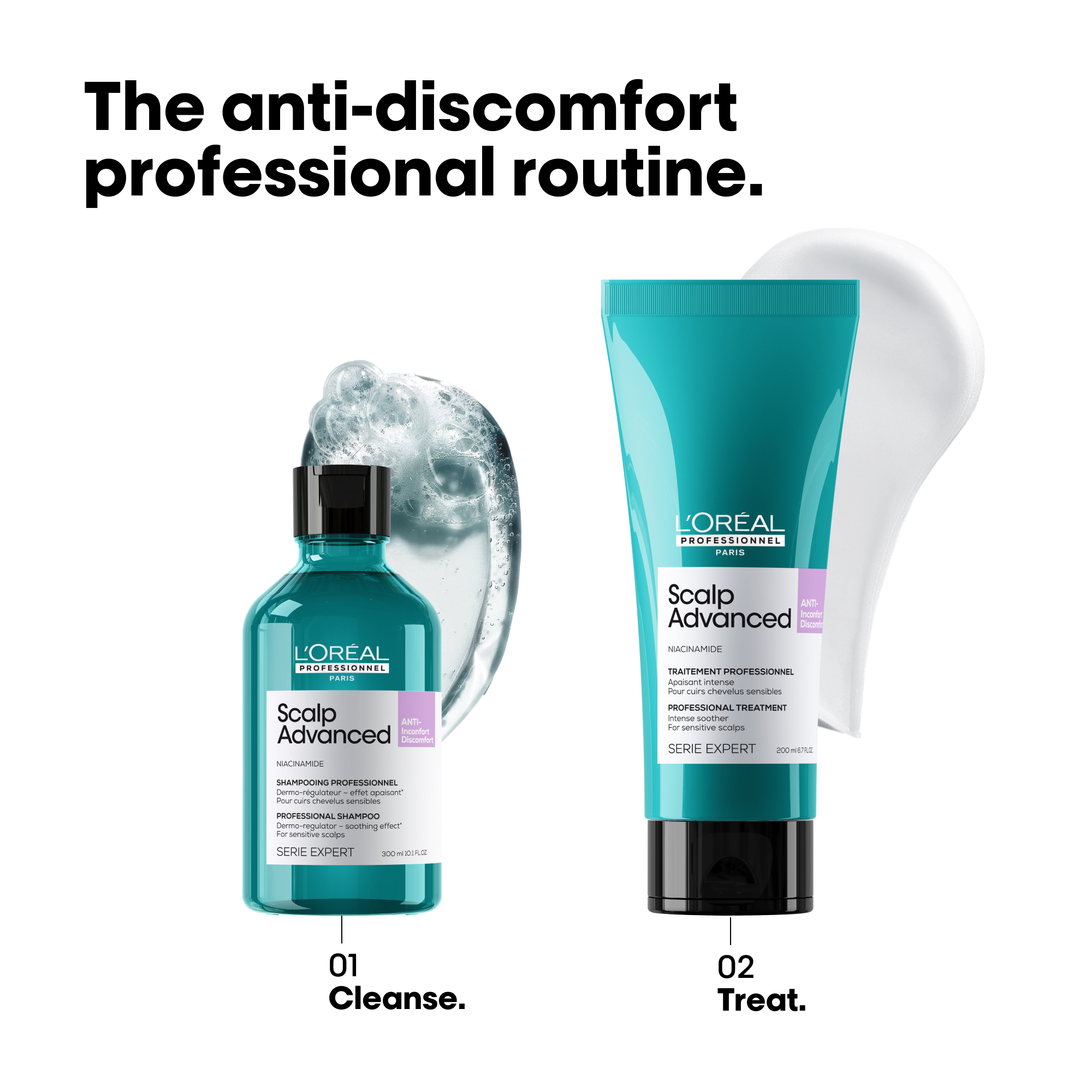 L’Oréal Professionnel Scalp Advanced Anti-Discomfort Dermo-Regulator Shampoo - Image 4