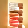 This Didi Beauty shimmer lip gloss with high shine feels as good as it looks—in Six Shimmer shades and a clear gloss. One luscious swipe of this lip gloss gives lips more to love, while hydrating hyaluronic acid that enriches from within. it has a non-sticky formula that’s super shiny and has an addictive chocolate scent. soak your lips in the shade of your choice—it’s the perfect finishing touch to every look