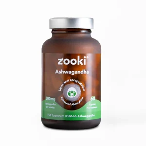 Zooki Ashwagandha, Liposomal Capsules (60 Capsules)