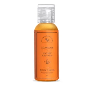 Whiffwonders GlowSoak Natural Body Wash – Sunset Bliss Mini