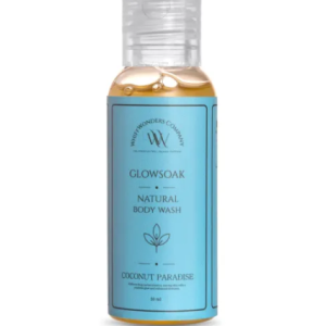 Whiffwonders Glowsoak Natural Body Wash – Coconut Paradise – Mini