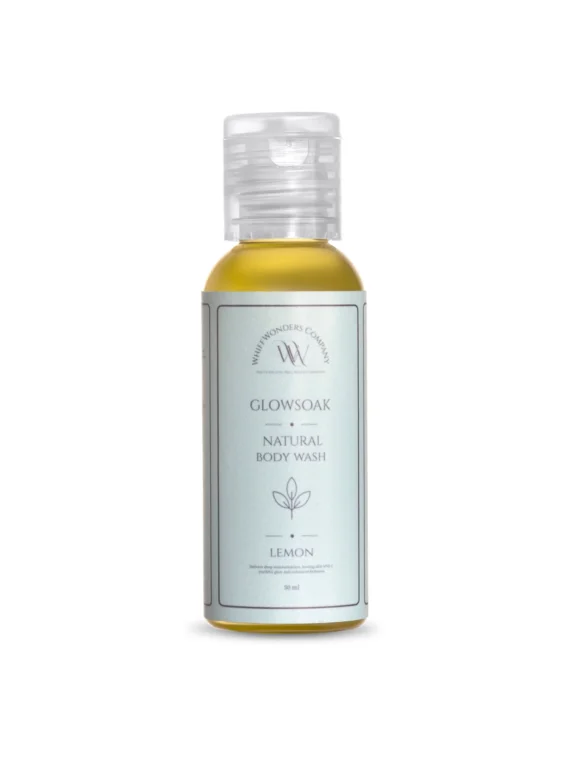 Whiffwonders Glowsoak Natural Body Wash – Lemon mini